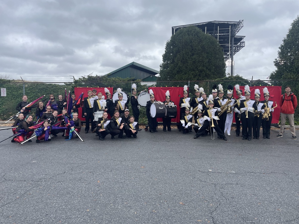 Halifax Wildcat Marching Band at the Atlantic Coast Championship in Hershey