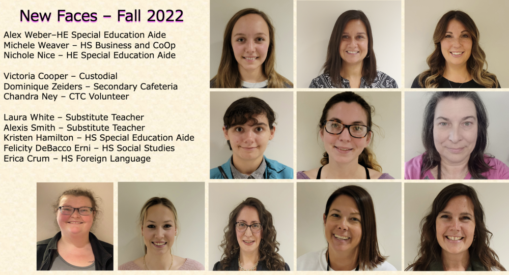 New Faces Fall 2022