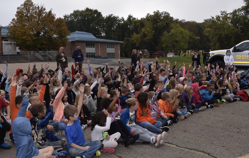Thanks to Fisherville FD and Halifax FD! Halifax Elementary School
